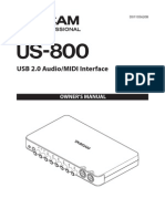 USB 2.0 Audio/MIDI Interface: Owner'S Manual