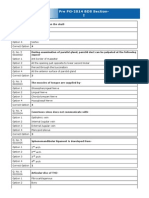 RUHS Pre PG 2014 BDS Section I Question Paper and Answer Key 