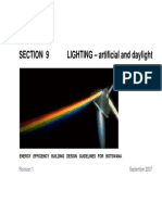Section 9 LIGHTING - Artificial and Daylight: Revision 1 September 2007