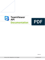 TeamViewer API Documentation Summary