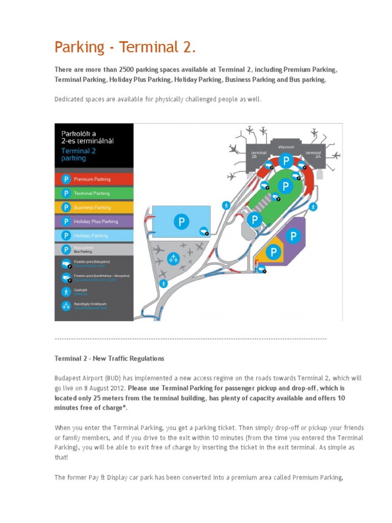 Parking Terminal 2 PDF Parking Lot Fee