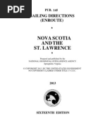 Pub. 145 Nova Scotia and The Saint Lawrence (Enroute), 16th Ed 2013