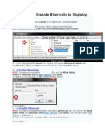 To Enable or Disable Hibernate in Registry Editor