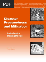 Download Peace Corps Disaster Training and Mitigation  In - Service Training Module 2001    by Accessible Journal Media  Peace Corps Documents SN20365877 doc pdf