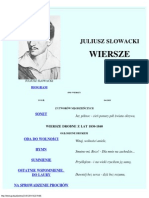 Juliusz Słowacki_ Wiersze