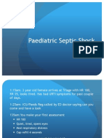 Paediatric Septic Shock Management