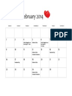 NTX Cares Community Calendar February 2014