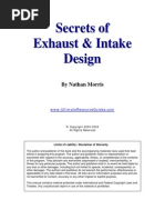 Secrets of Exhaust and Intake Design