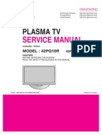 Plasma Tv Service Manual - LG Electronics
