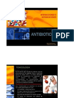 Antibioticos Intoxicacion