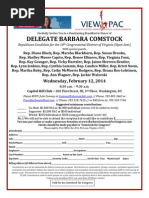 Barbara Comstock Fundraiser