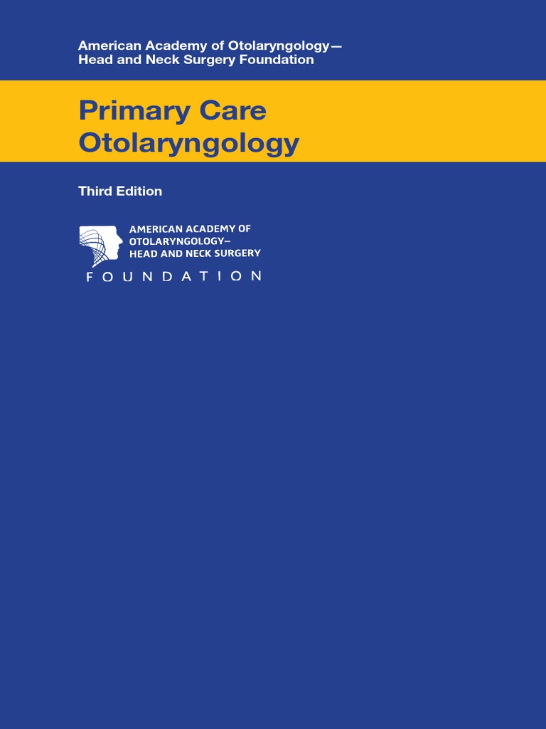 ENT For Primary Care | PDF