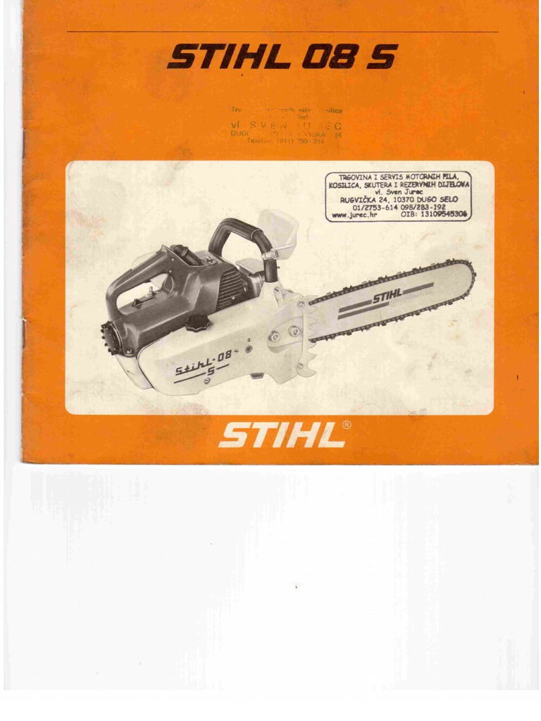 Stihl 08s Hr Manual