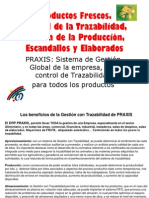 Gestión con Trazabilidad total FRUTA