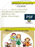 Tipos de Familia y Ciclo Vital