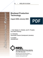 Biodiesel Production Technology
