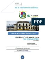 Plan Territorial de Salud 2012 2015 Florida