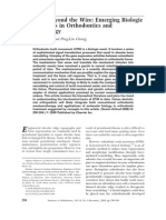 Thinking Beyond The Wire: Emerging Biologic Relationships in Orthodontics and