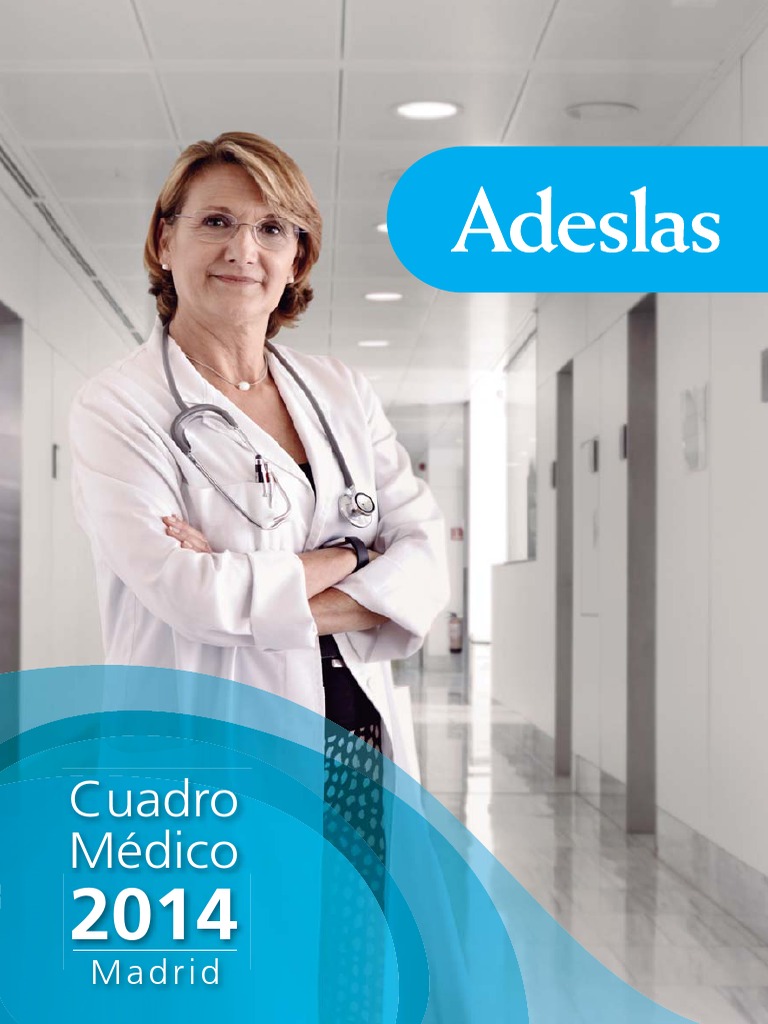 Cuadro Médico Adeslas Madrid 2014 | PDF | Radiología | Hospital
