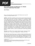 Download Wilkinson - Fair Trade Dynamic and Dilemmas of a Market by Paulo Muller SN203747835 doc pdf