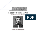 Desobediencia Civil Thoreau