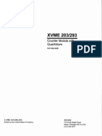 XVME-203/293 Manual March, 1988 Chapter 1