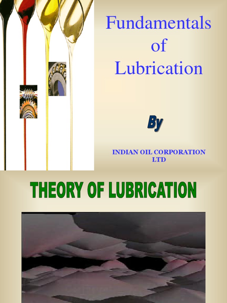 Lubricants Fundamentals Ioci PDF Friction Lubricant
