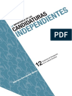 Cuaderno 12 Candidaturas Indepenedientes