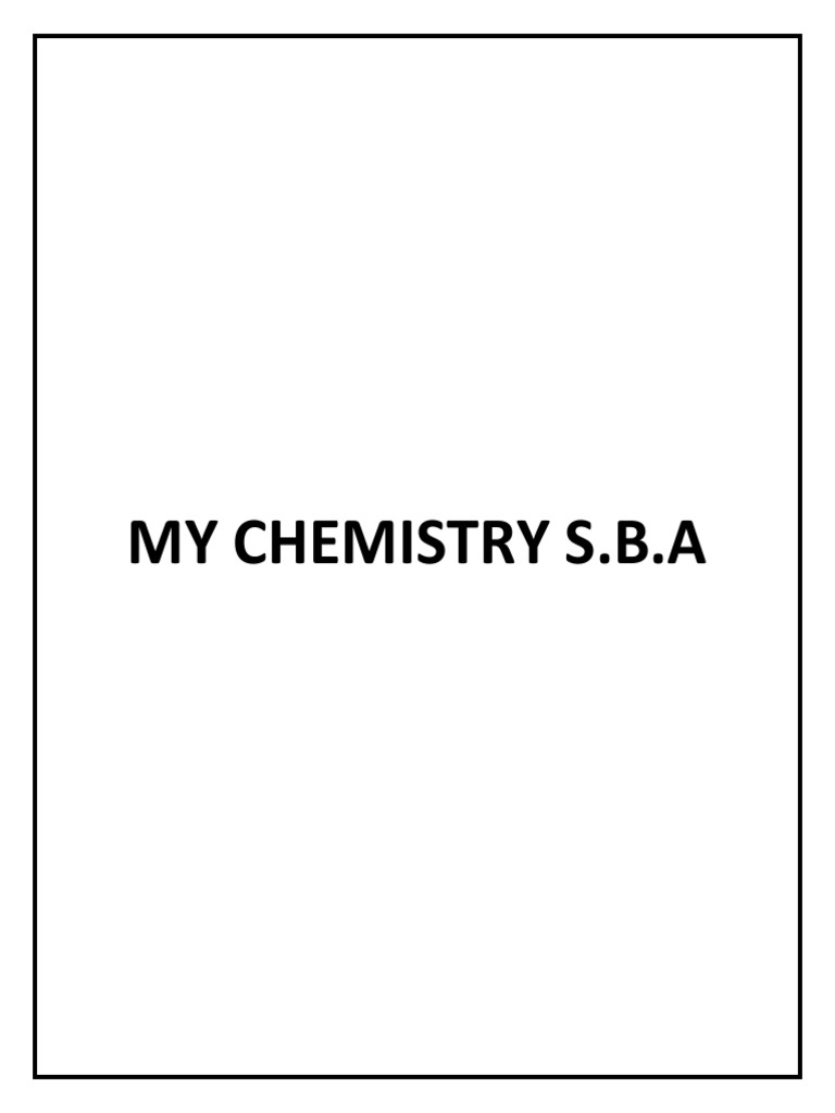 Chemistry Sba Lab Pdf Evaporation Filtration