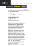 Artigo de Rubem Alves - 29-09-2009