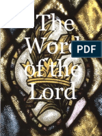 The Word of The Lord