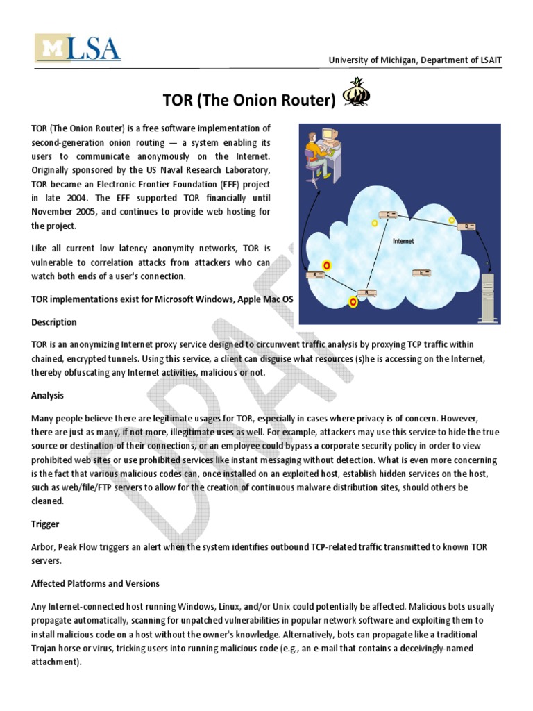 TOR Routing Infomation | PDF | Tor (Anonymity Network) | Proxy Server