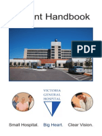 Patient Handbook for Victoria
General Hospital
