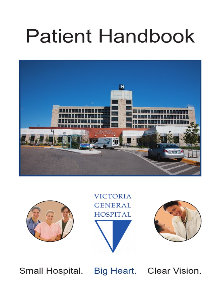 Patient Handbook For Victoria General Hospital PDF Pharmacy