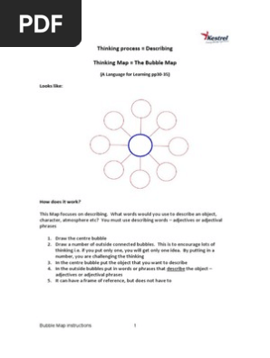 Bubble Map Instructions