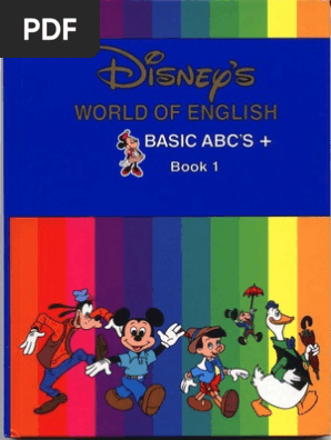 キッズ・ファミリー Disney Basic ABCs + Books 10, 11, 12 Disney's World Of English Basic ABC's + Book 5 - Hard To