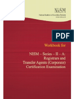 Nism Series IIA Register & Transfer Agents