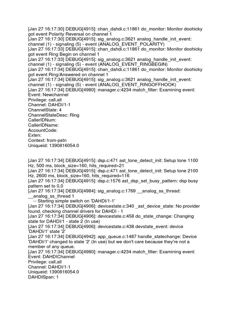 Asterisk Call Issue | PDF | Session Initiation Protocol | Network Socket