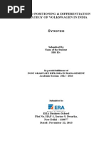Download Brand Positioning  Differentiation Strategy of Volkswagen in India by Madu Bhogadi SN203831656 doc pdf