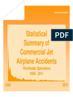 Statistical Summary of Commercial Jet Airplane Accidents Worldwide Operations 1959 - 2011 (2012 Boeing)