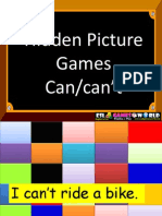 Hidden Picture Games Can/can't