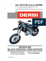 Derby Senda SM Black Edition DRD Edition Parts List WWW - Manualedereparatie.info
