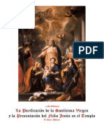 Purificación de La Virgen y Presentación Del Señor. Bendición, Procesión y Santa Misa. PDF Bilingüe. 2 de Febrero