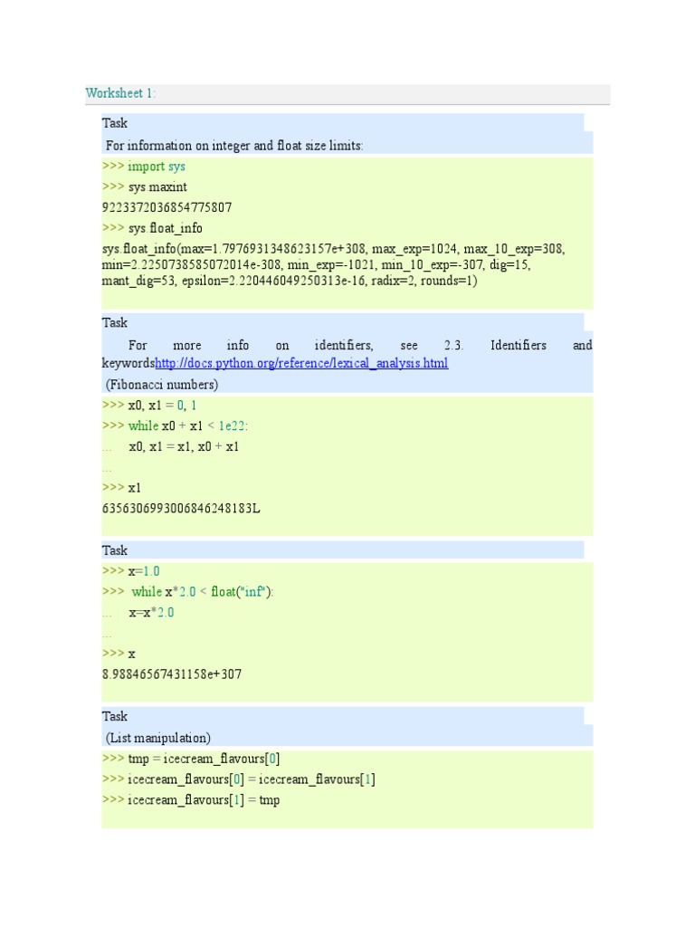 Import: Worksheet 1 | PDF | Teaching Methods & Materials | Technology ...