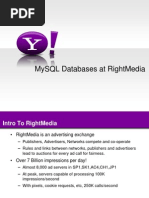 MySQL Databases at RightMedia