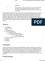Paragraf - Wikipedia Bahasa Indonesia, Ensiklopedia Bebas