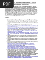 Download 2013 Badger Cull Report From Ama Menec Chair of TBVAC - Updated by Ama Menec SN203855945 doc pdf
