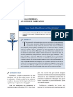 Cephalometrics: An Overdue Evaluation: Cairo Dental Journal (24) Number (I), 11:17 January, 2008