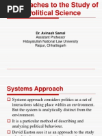 3a. Systems Approach To Politics