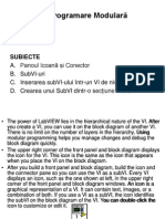 Programare Modulară: Subiecte